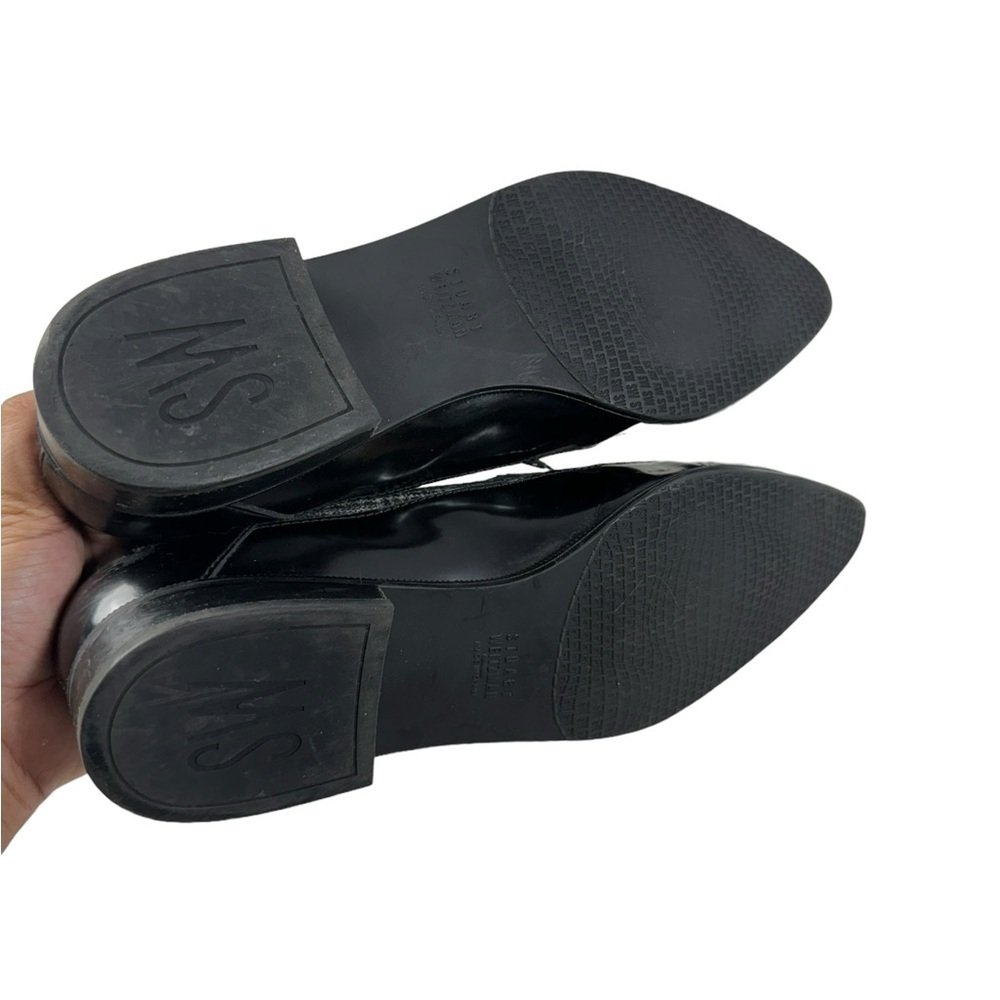 STUART WEITZMAN black and plaid loafers size 10 - Picture 7 of 12